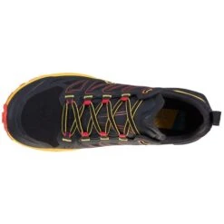 La Sportiva Jackal Mens Trail Running Shoe - Black/Yellow -Mountaineering Equipment Store 46B 999100 02 1 114879