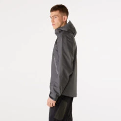 ArcTeryx Beta Mens Waterproof Hooded Jacket -Mountaineering Equipment Store ArcTeryx Beta Jacket Mens Cloud 02
