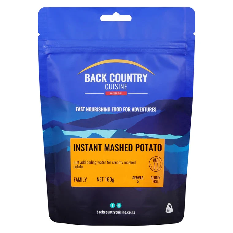 Back Country Freeze Dried Food - Instant Mashed Potato 3 Back Country Freeze Dried Food - Instant Mashed Potato