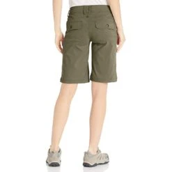 PrAna Halle Womens Shorts 8 PrAna Halle Womens Shorts -Mountaineering Equipment Store CargoGreen 823020