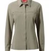 Craghoppers NosiLife Pro Womens Long Sleeve Shirt - Mushroom 2 Craghoppers NosiLife Pro Womens Long Sleeve Shirt - Mushroom -Mountaineering Equipment Store Craghoppers NosiLife ProLSShirtMushroom