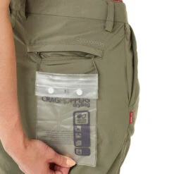 Craghoppers NosiLife Convertible III Womens Pants - Long -Mountaineering Equipment Store Craghoppers Nosilife III Convertible Womens Pants Soft Moss 06