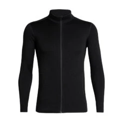 Icebreaker Elemental Long Sleeve Zip Mens Top