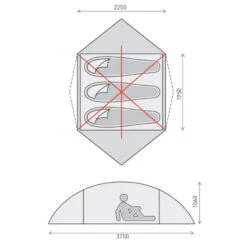 One Planet Goondie 3 Person Tent Mesh Inner Only -Mountaineering Equipment Store GOONDIE3M30D a38a5379 ea2d 489e a107 8ce327f286f6