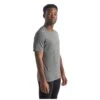 Icebreaker 200 Oasis Short Sleeve Crewe Mens Thermal Top -Mountaineering Equipment Store Icebreaker 200 Oasis SS Mens Thermal Top Gritstone Heather 02