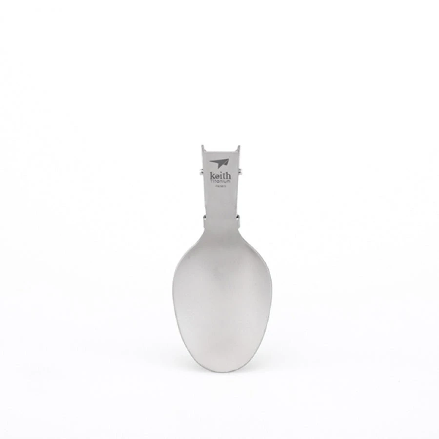 Keith Folding Titanium Spoon 4 Keith Folding Titanium Spoon - Image 2