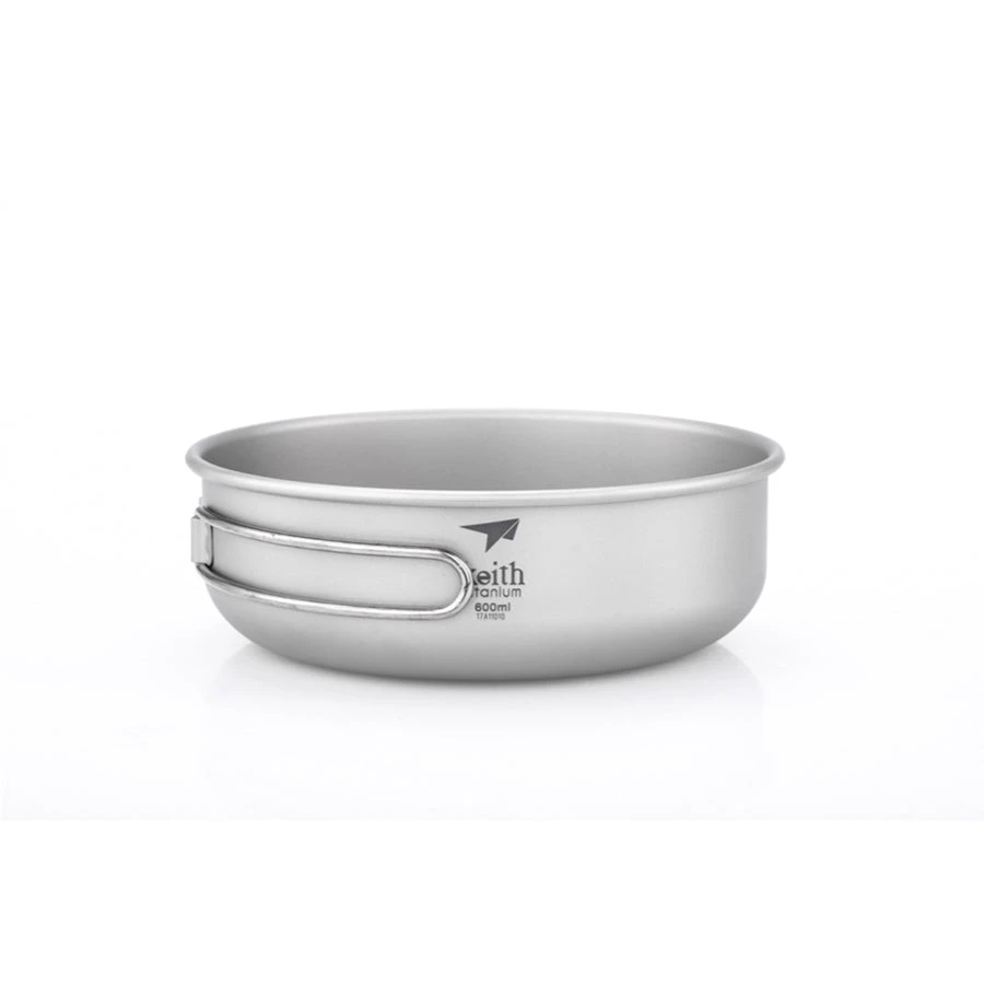 Keith Titanium Bowl With Folding Handle 4 Keith Titanium Bowl With Folding Handle - Image 2
