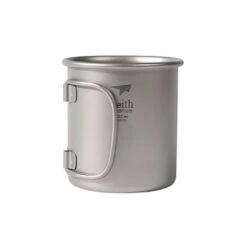 Keith Single-Wall Titanium Mug With Folding Handle -Mountaineering Equipment Store Keith Single Wall Titanium Mug with Folding Handle Fold