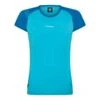 La Sportiva Move Womens Running T-Shirt -Mountaineering Equipment Store La Sportiva Move Womens TShirt Pacific Blue Neptune 153566
