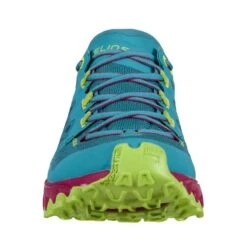 La Sportiva Helios III Womens Trail Running Shoe - Topaz/Red Plum -Mountaineering Equipment Store La Sportiva Helios III womens Topaz Red Plum 05