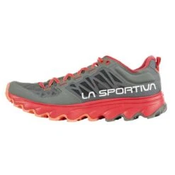 La Sportiva Helios III Womens Trail Running Shoe - Clay/Hibiscus -Mountaineering Equipment Store La Sportiva Helios Womens Trail Running Shoes Clay Hibiscus 4 347569
