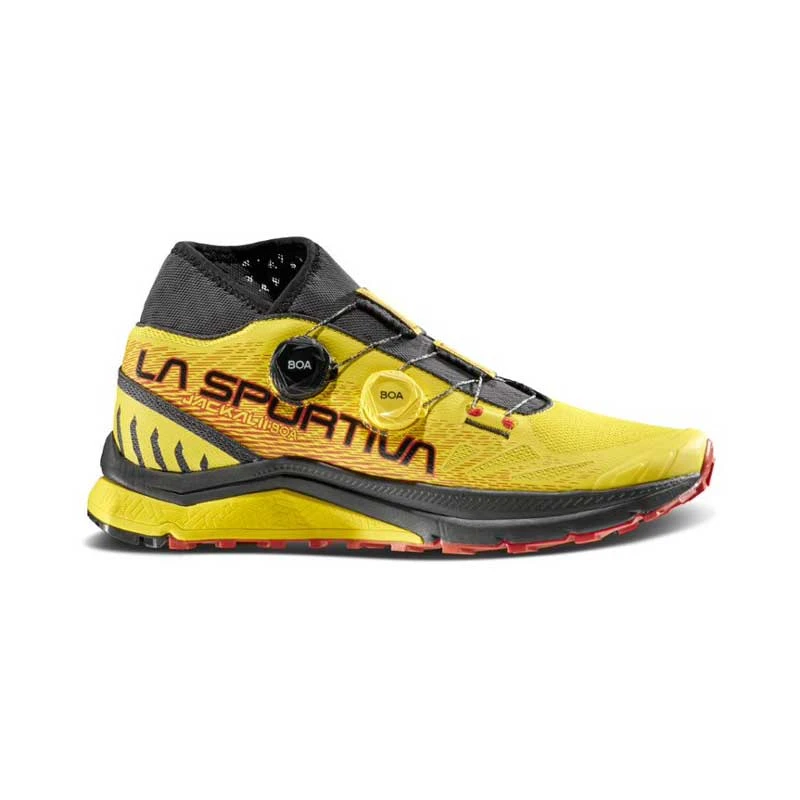 La Sportiva Jackal II Boa Mens Trail Running Shoe - Yellow/Black 5 La Sportiva Jackal II Boa Mens Trail Running Shoe - Yellow/Black - Image 3