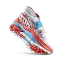 La Sportiva Jackal II Boa Womens Trail Running Shoe - White/Hibiscus -Mountaineering Equipment Store La Sportiva Jackal II Boa Womens 04