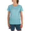 La Sportiva Pacer Womens Short Sleeve T-Shirt -Mountaineering Equipment Store La Sportiva Pacer Womens T Shirt Iceberg 01