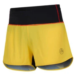 La Sportiva Tempo Mens Shorts -Mountaineering Equipment Store La Sportiva Tempo Mens Shorts Yellow 01