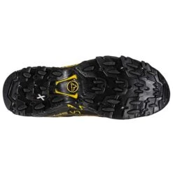 La Sportiva Ultra Raptor II Wide Mens Trail Running Shoe - Black/Yellow -Mountaineering Equipment Store La Sportiva Ultra Raptor Wide Mens Trail Running Shoe Black Yellow 3 382599