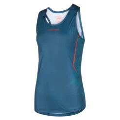 La Sportiva Pacer Womens Tank Top -Mountaineering Equipment Store La Sportiva Womens Pacer Tank Storm Blue 03