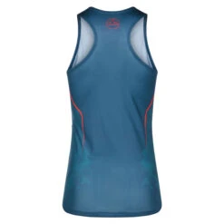 La Sportiva Pacer Womens Tank Top -Mountaineering Equipment Store La Sportiva Womens Pacer Tank Storm Blue 04