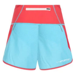 La Sportiva Vector Womens Shorts 15 La Sportiva Vector Womens Shorts -Mountaineering Equipment Store La Sportiva Womens Vector Shorts Hibiscus Blue 04