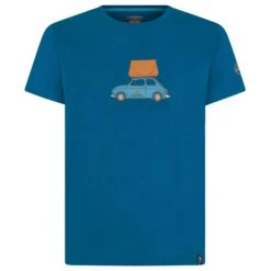 La Sportiva Cinquecento Mens T-Shirt -Mountaineering Equipment Store LaSportiva CinquecentoMensTshirt SpaceBlue 01