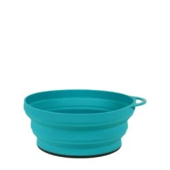 LifeVenture Silicone Ellipse FlexiBowl -Mountaineering Equipment Store LifeVenture SiliconeEllipseFlexiBowl Teal 01 856413