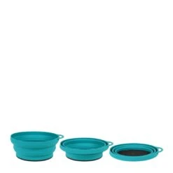LifeVenture Silicone Ellipse FlexiBowl -Mountaineering Equipment Store LifeVenture SiliconeEllipseFlexiBowl Teal 02 338935