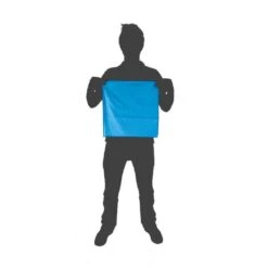 LifeVenture SoftFibre Advance Trek Towel -Mountaineering Equipment Store Lifeventure SoftFibre Advance Trek Towel Blue Pocket 730750