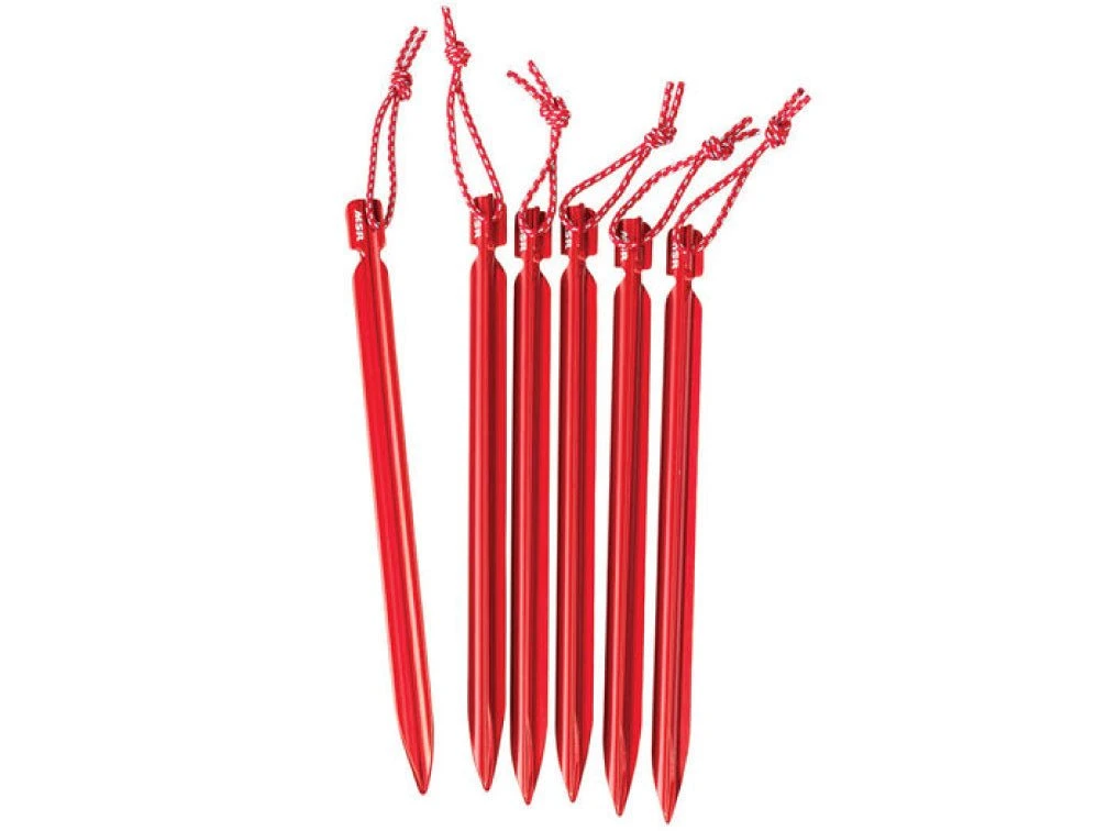 MSR Mini Groundhog Tent Stake Kit - 6 Pack 3 MSR Mini Groundhog Tent Stake Kit - 6 Pack