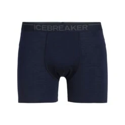 Icebreaker Anatomica Mens Boxers -Mountaineering Equipment Store MerinoAnatomicaBoxersNavy 668359