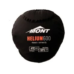 Mont Helium 600 Down Sleeping Bag - Vertical Baffles -Mountaineering Equipment Store Mont Helium 600 Vertical Baffles 05 296517