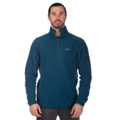 Mont Micro Bushshirt Mens Fleece Top -Mountaineering Equipment Store Mont Micro Bushshirt Fleece Blue 02