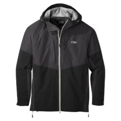 Outdoor Research Furio Men Waterproof Hooded Jacket 7 Outdoor Research Furio Men Waterproof Hooded Jacket -Mountaineering Equipment Store OutdoorResearchFurioCobalt storm black 284541