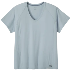 Outdoor Research Echo Womens Plus Size T-Shirt 11 Outdoor Research Echo Womens Plus Size T-Shirt -Mountaineering Equipment Store OutdoorResearch WomensEchoShortSleeveT shirtPlusSize Arctic 01 234472 1