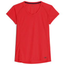 Outdoor Research Echo Womens Plus Size T-Shirt -Mountaineering Equipment Store OutdoorResearch WomensEchoShortSleeveTop Rhubarb 81974fc8 f610 4f88 a27a b2313cbc9169