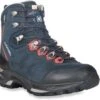 Lowa Mauria GTX WXL Womens Hiking Boot - Blue/Burgundy -Mountaineering Equipment Store POS LowMauriaGTXWXL 939775