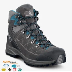 Scarpa Kailash Trek GTX Mens Hiking Boot - Grey/Blue -Mountaineering Equipment Store POS ScKailashTrekGTX 85f44dc2 413a 4df1 a248 3b06bbbb9f17