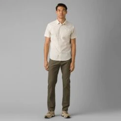 PrAna Brion Slim II Mens Pants 30 Inseam -Mountaineering Equipment Store Prana Brion Slim II Mens 30 Inseam Slate Green 04 745300