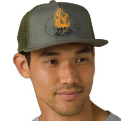 PrAna Journeyman 2.0 Trucker Cap -Mountaineering Equipment Store Prana Journeyman 2.0 Rye Green 01 574980