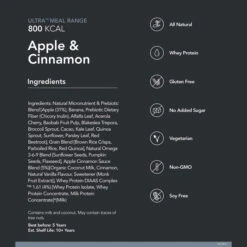 Radix Nutrition Ultra Breakfast Apple & Cinnamon Whey Protein - 800kcal 7 Radix Nutrition Ultra Breakfast Apple & Cinnamon Whey Protein - 800kcal -Mountaineering Equipment Store Radix Nutrition Ultra Apple Cinnamon Whey Protein 03