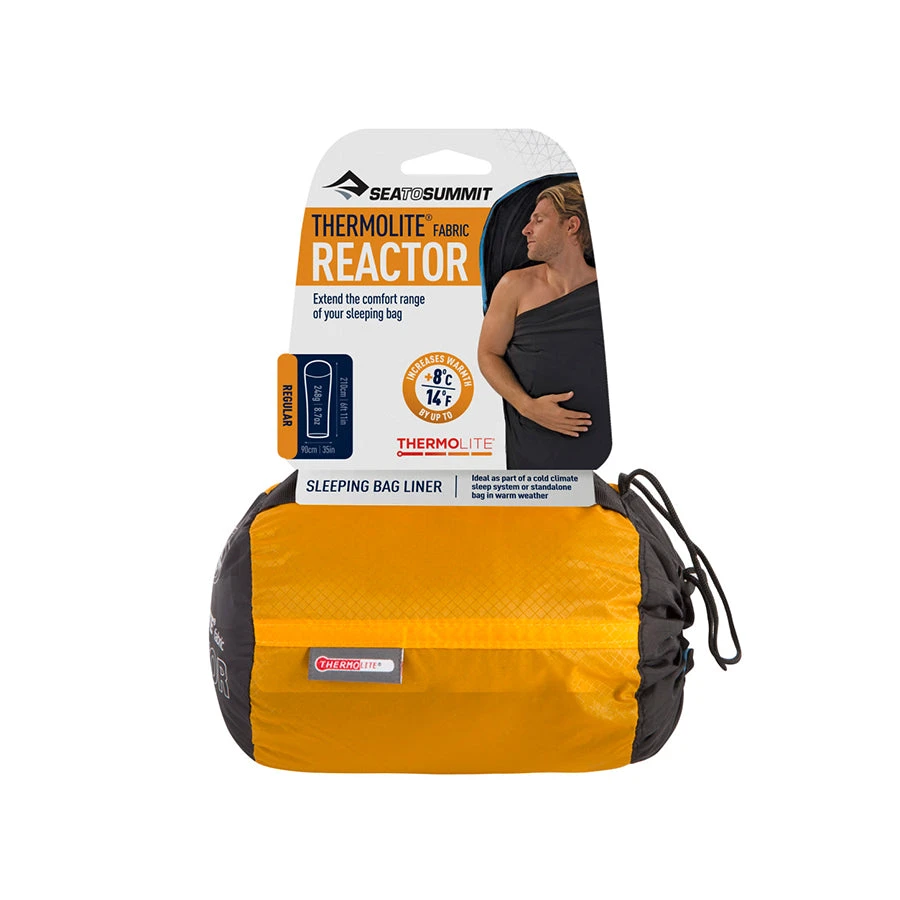 Sea To Summit Thermolite Reactor Liner Sleeping Bag Liner 3 Sea To Summit Thermolite Reactor Liner Sleeping Bag Liner