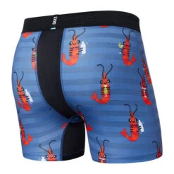 SAXX DropTemp Cooling Mesh Boxer Fly Brief -Mountaineering Equipment Store SAXX DropTemp Cooling Mesh Boxer Brief Shrimp 02