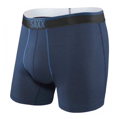 SAXX Quest Quick Dry Mesh Boxer Fly Brief - Midnight Blue 3 SAXX Quest Quick Dry Mesh Boxer Fly Brief - Midnight Blue