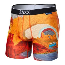 SAXX Volt Breathable Mesh Boxer Brief -Mountaineering Equipment Store SAXX Volt Breathable Mesh Boxer Brief Hoodoo 01