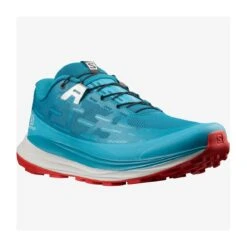 Salomon Ultra Glide Mens Trail Running Shoe - Crystal Teal/Barrier Reef/Goji Berry