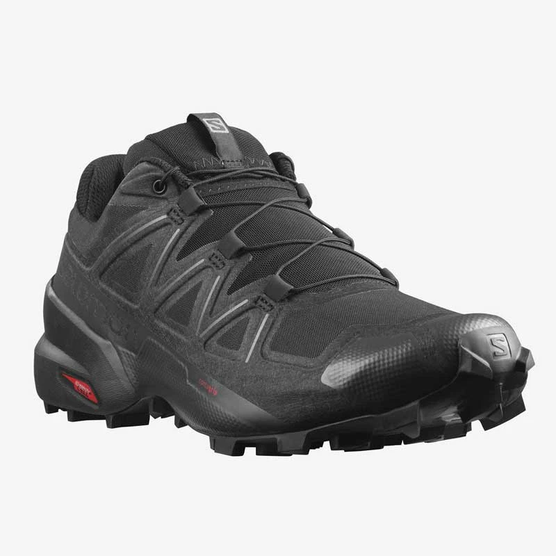 Salomon Speedcross 5 Mens Trail Running Shoe - Black/Black/Matte Phantom 3 Salomon Speedcross 5 Mens Trail Running Shoe - Black/Black/Matte Phantom