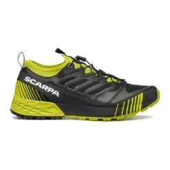 Scarpa Ribelle Run Mens Trail Running Shoes - Black/Lime -Mountaineering Equipment Store Scarpa Ribelle Run Black Lime 01