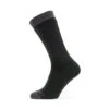 SealSkinz Waterproof Warm Weather Mid Length Socks -Mountaineering Equipment Store SealSkinz Waterproof Warm Weather Mid Length Socks Black Grey