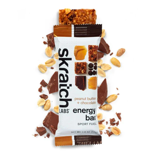Skratch Labs Anytime Energy Bar - Peanut Butter & Chocolate 3 Skratch Labs Anytime Energy Bar - Peanut Butter & Chocolate