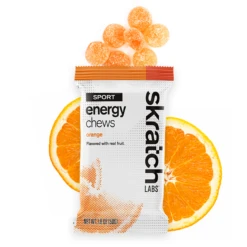 Skratch Labs Sport Energy Fruit Chews - Single -Mountaineering Equipment Store Skratch Labs Chews Orange 01