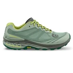Topo Mountain Racer 2 Women's Trail Running Shoe - Moss/Grey -Mountaineering Equipment Store Topo Mountain Racer 2 Womens Trail Running Shoes Moss Grey 01